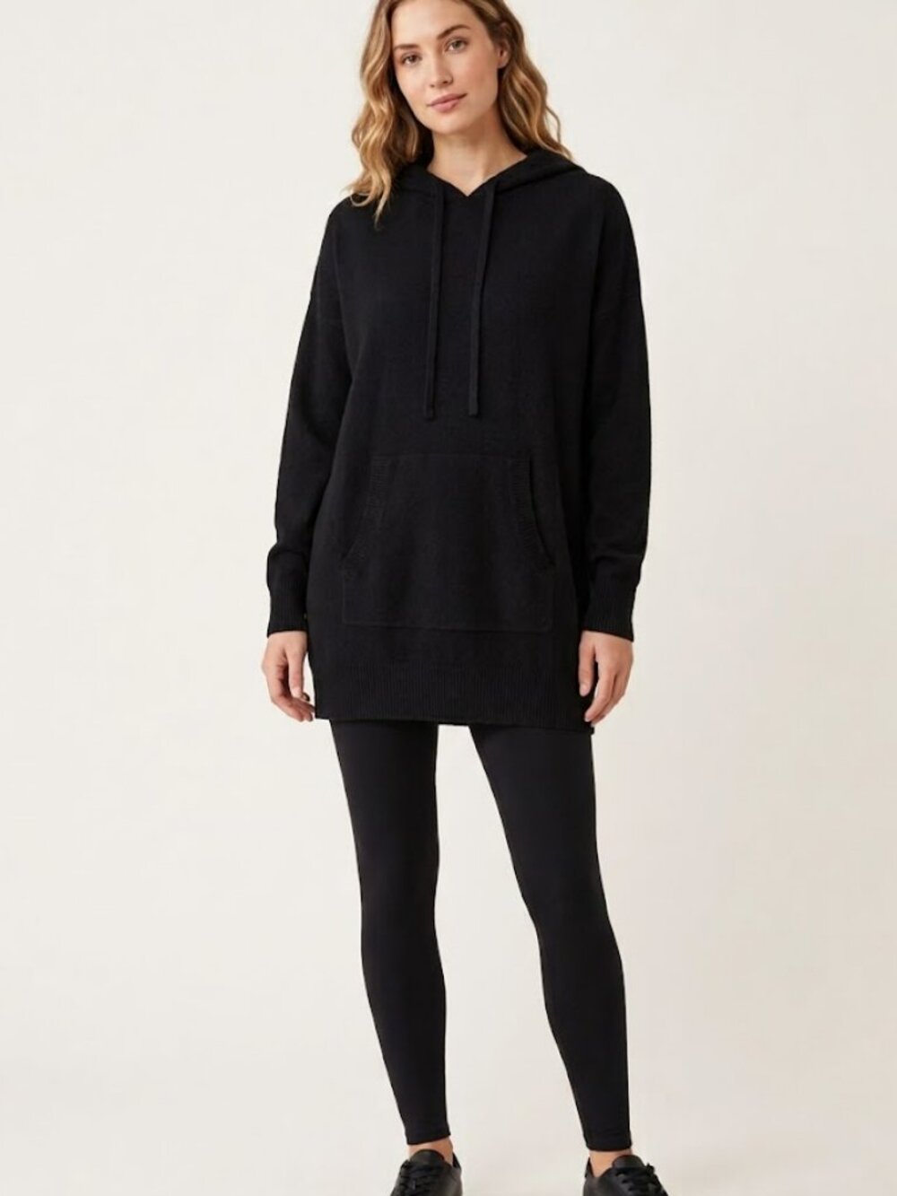 Naadam 100% Cashmere Tunic Hoodie